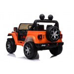 Elektrické autíčko Jeep Rubicon 4x4 - oranžové